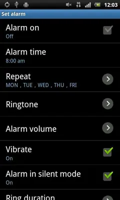 Alarmclock Mum android App screenshot 1